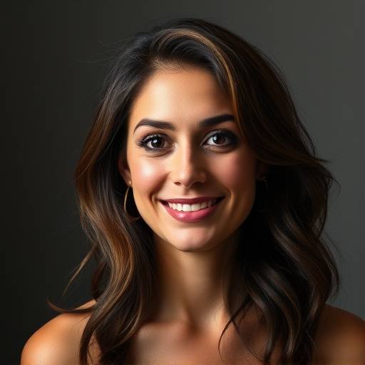 Retrato de Ana Paula Silva, fundadora e fotógrafa principal do estüdio.